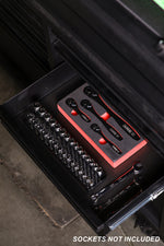 3/8-Inch Drive Metric Socket Keeper Socket Organizer Tray