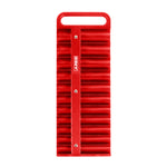 22-Piece 1/2-Inch Drive Red Magnetic Socket Holder