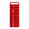 3-Piece Red Magnetic Socket Holder Set