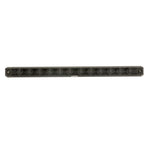 1/4-Inch Drive 15.5-Inch Black Twist Lock Magnetic Socket Rail