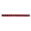 1/2-Inch Drive 15.5-Inch Red Twist Lock Magnetic Socket Rail