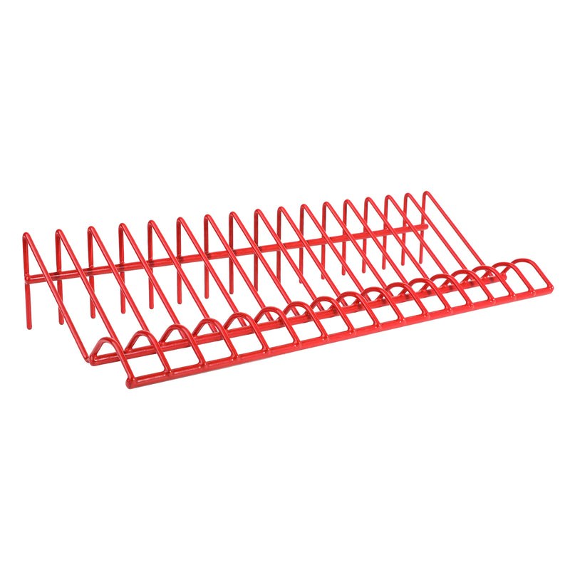 16-Slot Red Plier Rack