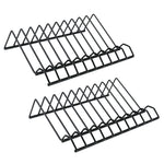 2-Piece Black 10 Slot Plier Rack Set