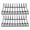 2-Piece Black 10 Slot Plier Rack Set