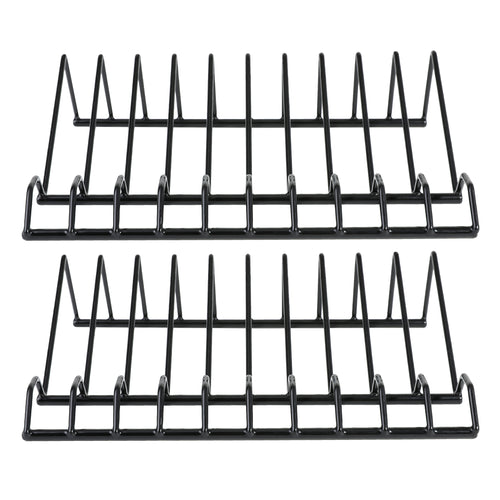 2-Piece Black 10 Slot Plier Rack Set