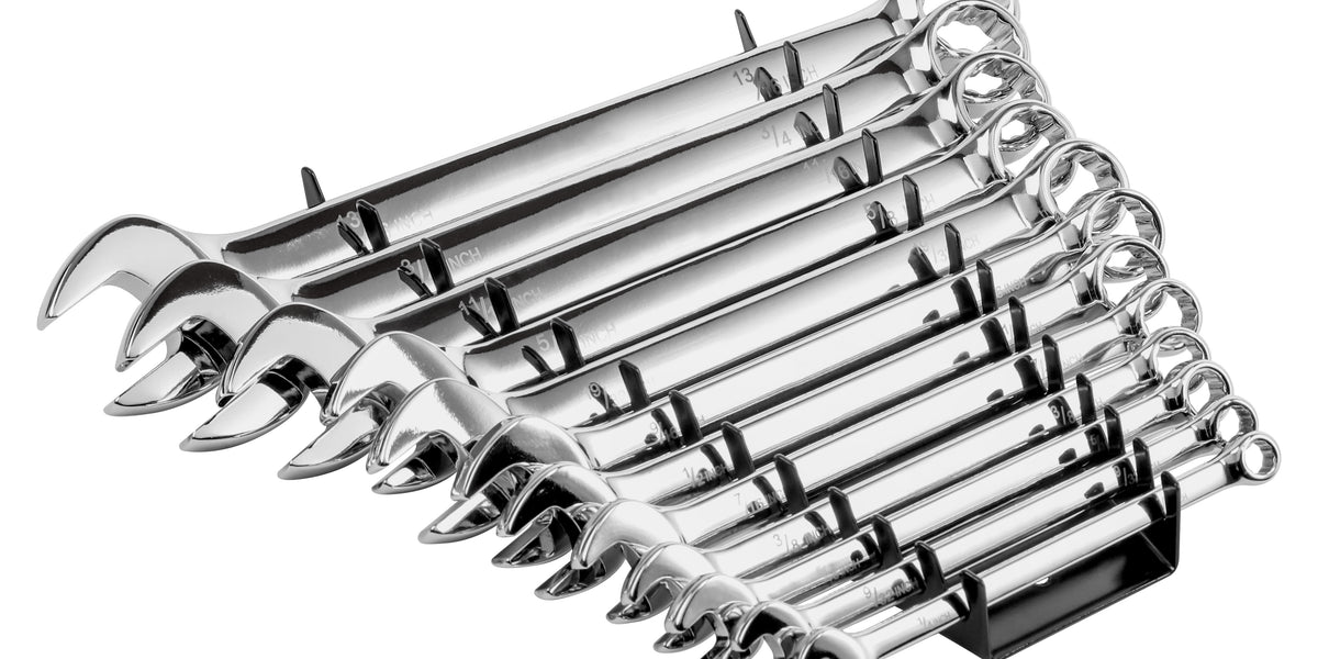 ARES 62006 - 12-Piece Metal Magnetic Wrench Organizer — ARES Tool