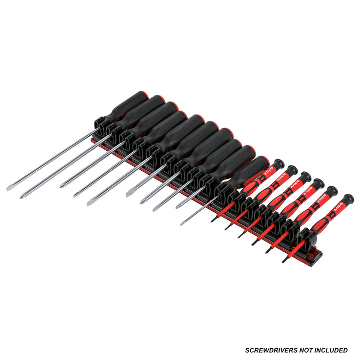 ARES 62025 - Portaherramientas manual rojo de 16,5 pulgadas