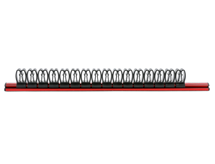 ARES 62025 - Portaherramientas manual rojo de 16,5 pulgadas