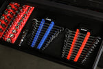 2-Piece Wrench Rack Set with Locking Bar