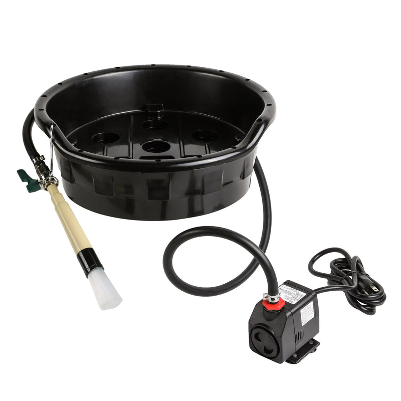 Portable Parts Washer with Flow Control Valve