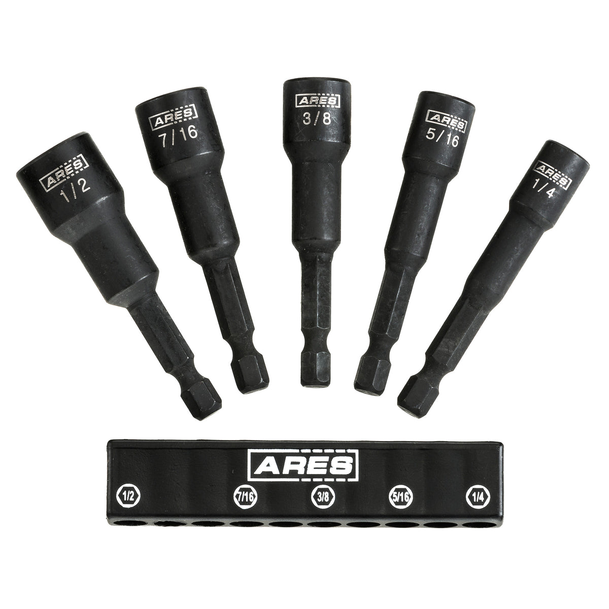 ARES 70028 - 5 pc. SAE Magnetic Nut Driver Set — ARES Tool, MJD