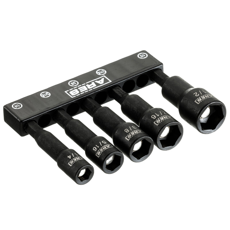5 pc. SAE Magnetic Nut Driver Set