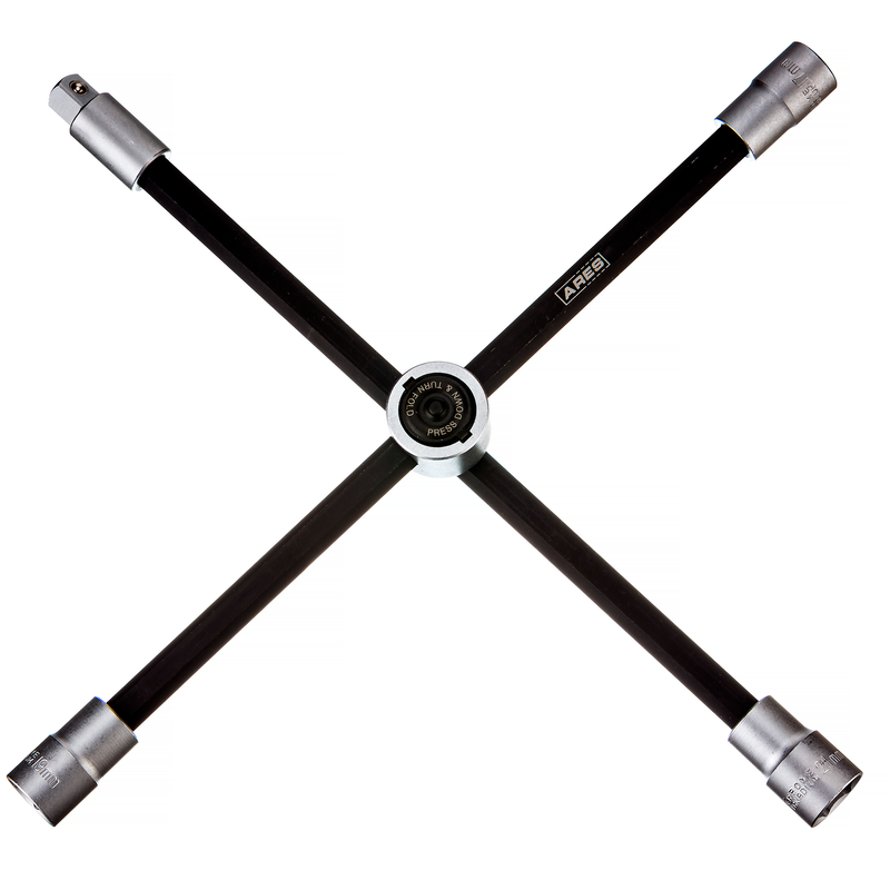 4-Way Sliding Lug Wrench