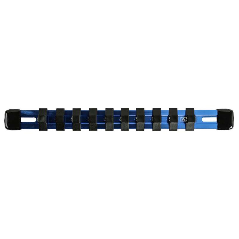 3/8" Blue 9.84" Aluminum Socket Rail