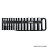 3-Piece Black Magnetic Socket Holder Set