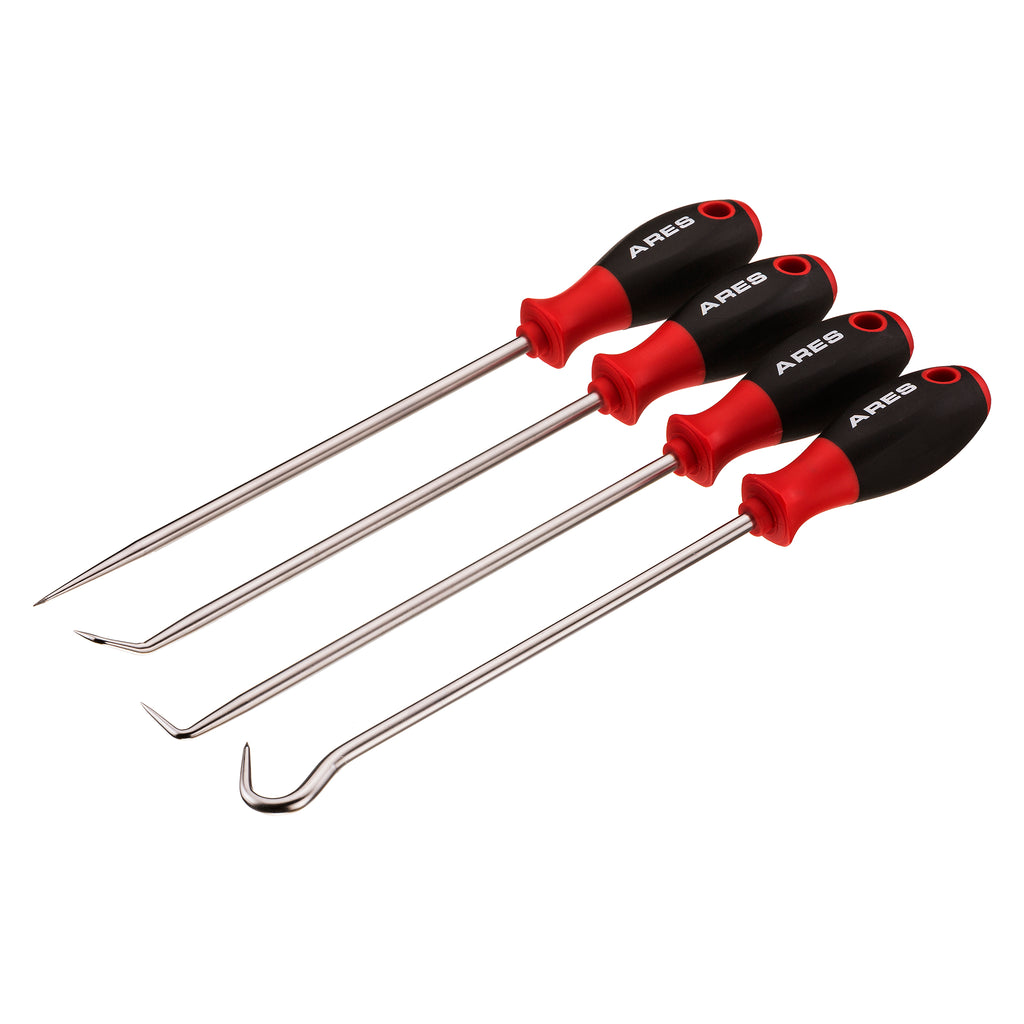 ARES 70246 - 4-Piece Hook And Pick Set (Large) — ARES Tool, MJD