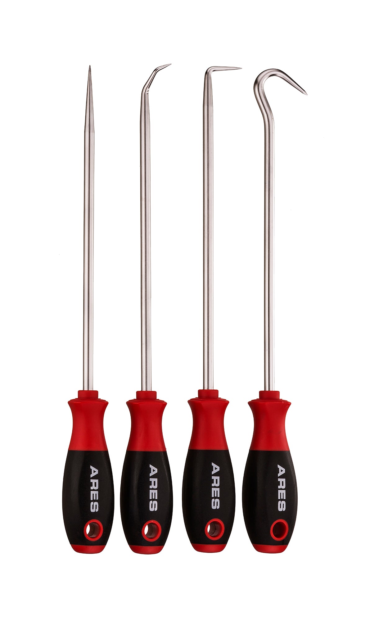 4-Piece Hook And Pick Set (Large) – ARES Tool, MJD Industries, LLC