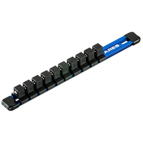 1/2" Drive Blue 9.84" Socket Rail