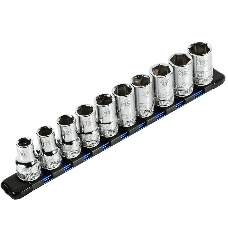 1/2" Drive Blue 9.84" Socket Rail
