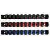 3-Piece 1/2" Drive 9.84" Socket Rail Set