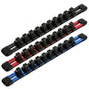 3-Piece 3/8" Drive 9.84" Socket Rail Set