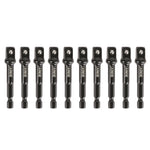 10-Piece 3/8-Inch Drive 3-Inch Impact Grade Socket Adapter Set