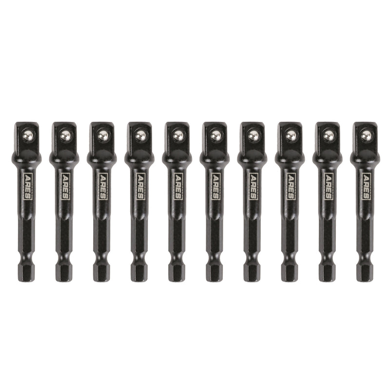 10-Piece 3/8-Inch Drive 3-Inch Impact Grade Socket Adapter Set