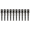 10-Piece 1/2-Inch Drive 3-Inch Impact Grade Socket Adapter Set