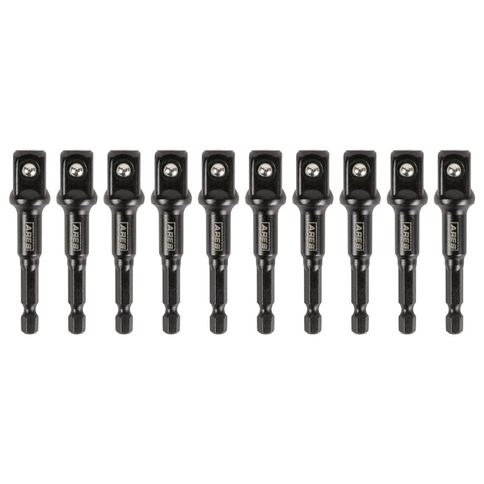 ARES 70390 - 10-Piece 1/2-Inch Drive 3-Inch Impact Grade Socket Adapter Set
