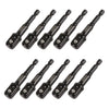 10-Piece 1/2-Inch Drive 3-Inch Impact Grade Socket Adapter Set