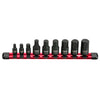 9-Piece SAE Impact Hex Driver Set