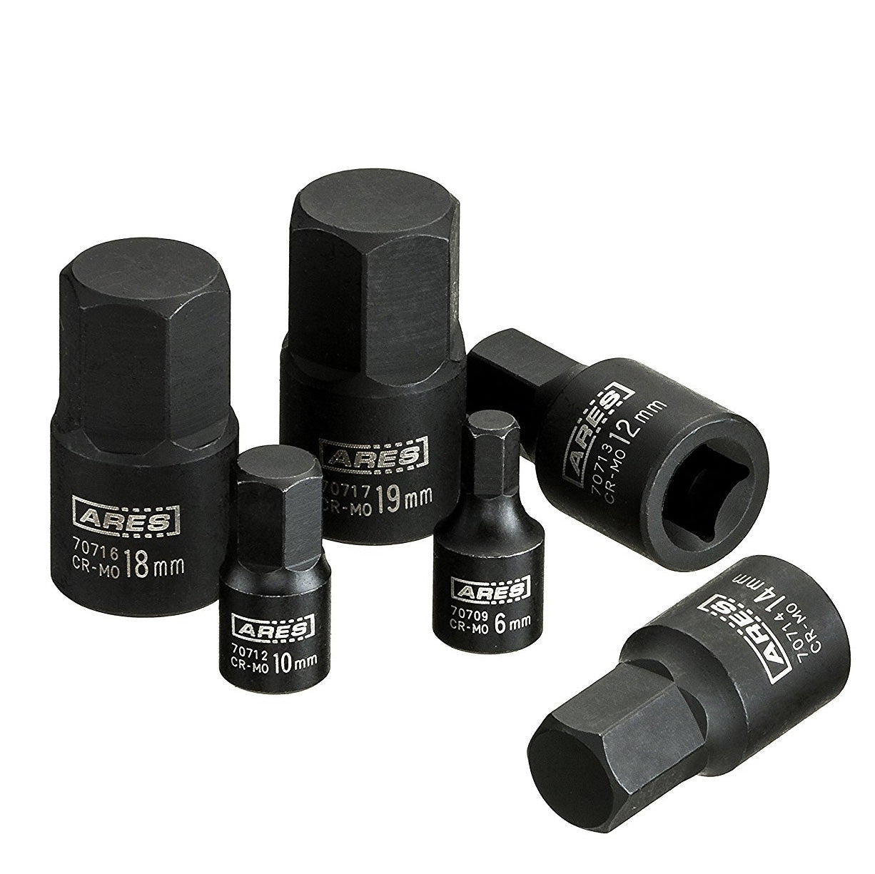 ARES 70497 - 9-Piece Metric Impact Hex Driver Set — ARES Tool, MJD ...