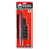 9-Piece Metric Impact Hex Driver Set
