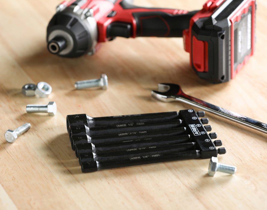 6-Piece SAE Magnetic Impact Nut Driver Set