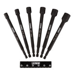 6-Piece SAE Magnetic Impact Nut Driver Set