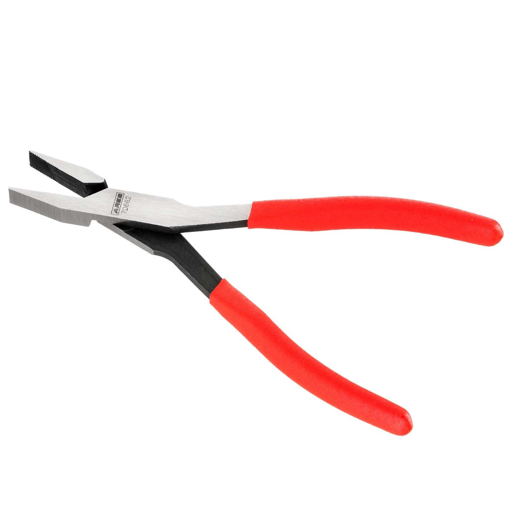 Kauplus 8-Inch Duck Bill Flat Nose Pliers 8 Flat Nose Long Reach Plier