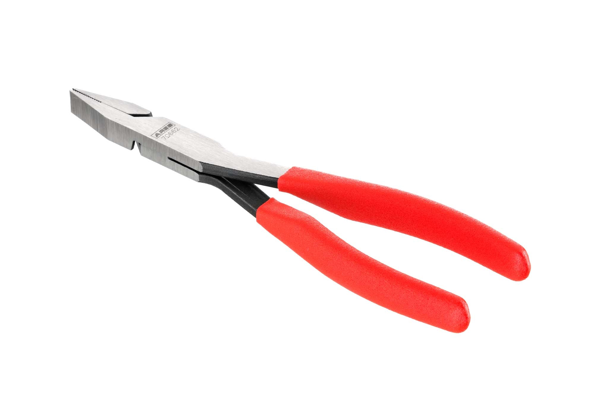 Excelta Flat Nose Pliers Duck bill nose; Smooth jaw; Overall