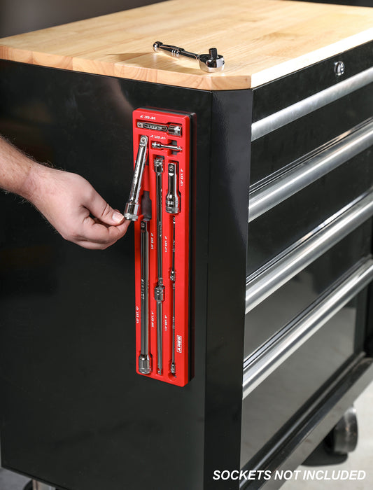 ARES 70752 - Soporte de barra de extensión magnética de 9 piezas