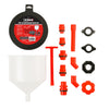 15 Piece Spill-Free Coolant Refill Funnel Set