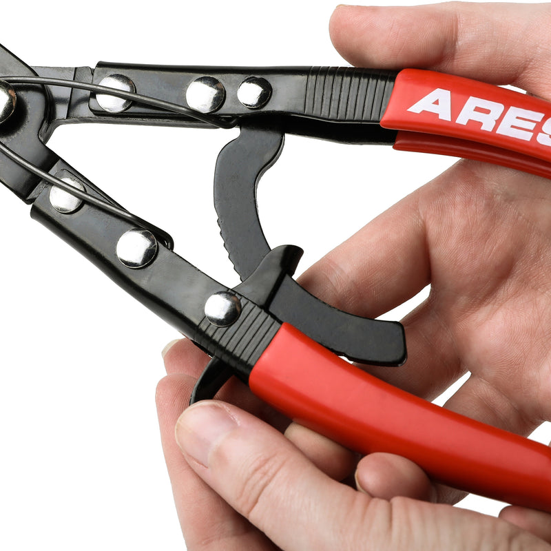 8-Inch Ratcheting Hose Pinch Pliers