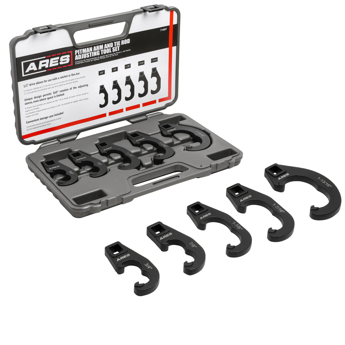 ARES 71507 Pitman Arm and Tie Rod Adjusting Tool Set — ARES Tool