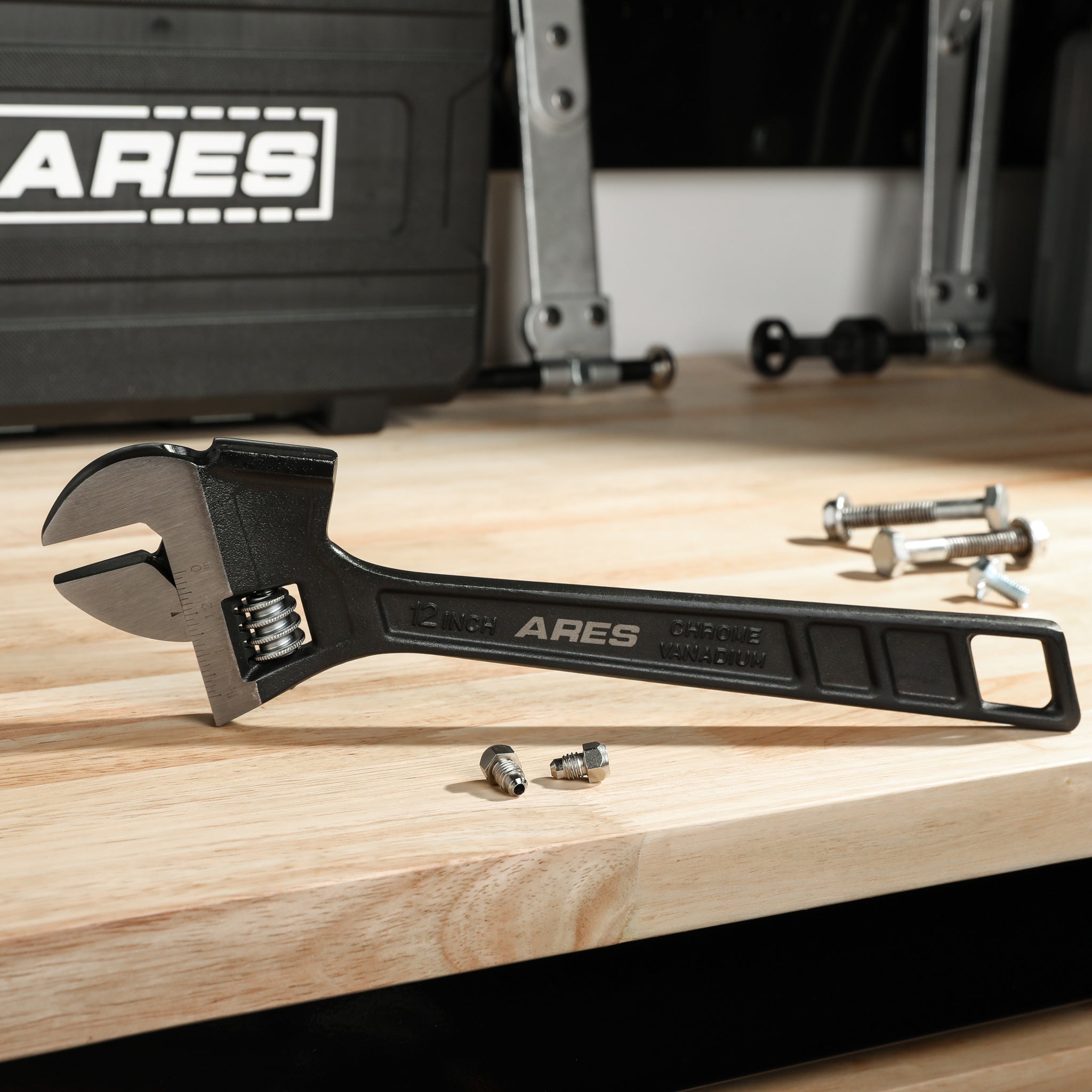 12-Inch Hammer Head Adjustable Wrench – ARES Tool, MJD Industries, LLC