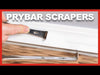3-Piece Stainless Steel Prybar Scraper Set