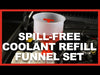 18 Piece No-Spill Coolant Refill Funnel Set