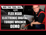 3/8-Inch Drive Flex Head Electronic Digital Torque and Torque Angle Wrench