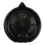 8-Liter Black Drain Pan