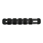 1/2-Inch Drive Black 6-Inch Socket Rail with Locking End Caps