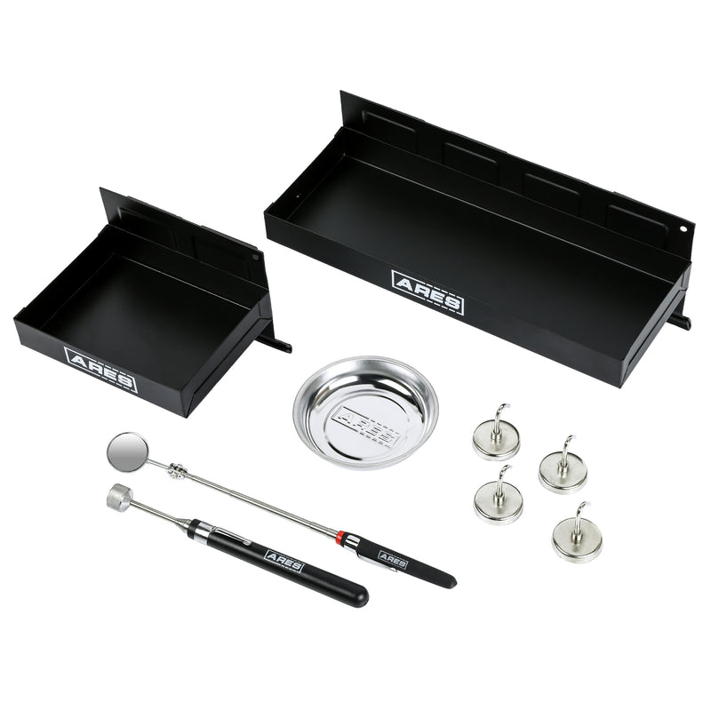 9-Piece Magnetic Shelf and Tool Set