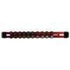 1/4-Inch Red Black 9.84-Inch Socket Organizer