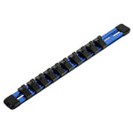 1/4-Inch Drive Blue 9.84-Inch Socket Organizer